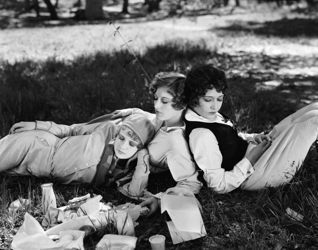 Dorothy Sebastian, Joan Crawford e Anita Page em Garotas Modernas
