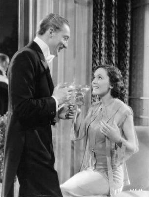 Warren William e Maureen O' Sullivan em Almas de Arranha-Céus