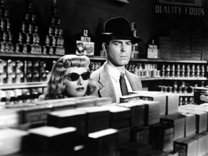 Fred MacMurray e Barbara Stanwyck em Pacto de Sangue