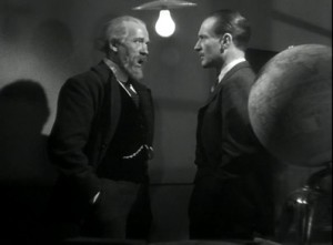 Pierre Larquey e Pierre fresnay em Sombra do Pavor