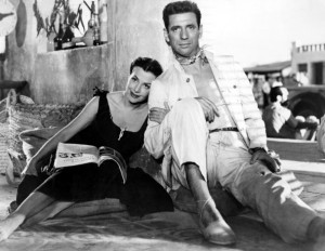 Vera Clouzot e YvesMontand em O Salário do Medo