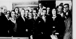 Gilberto Souto no dia de sua partida para Los Angeles