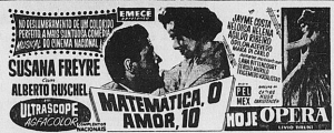 Anúncio de Matemática Zero, Amor Dez