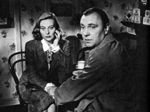 Michèle Morgan e Ralph Richardson em O Ídolo Caído