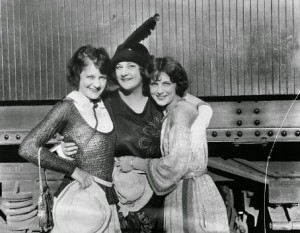 Edna Flugrath e suas irmãs Viola Dana e Shirley Mason