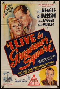 Pôster de I Live in Grovesnor Square