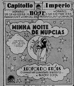 Anúncio de Minha Noite de Núpcias