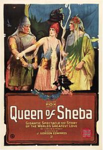 Biblia the queen of sheba poster