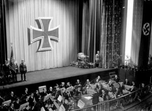 Interior de um Soldaten Kino