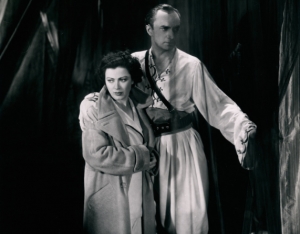 Mary Ellis e Conrad Veidt em Bella donna