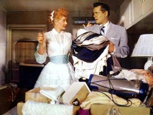 Desi Arnaz e Lucille Ball em Lua-de-Mel Agitada