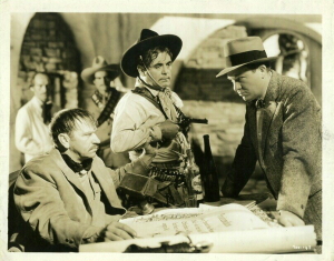 Wallace Beery, Leo Carrillo e Stuart Erwin em Viva Villa!