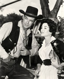 Rory Calhoun e Lita Baron