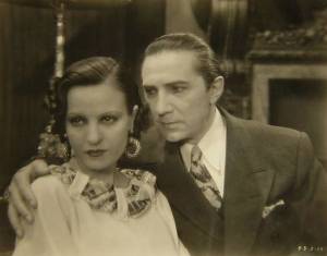 Maria Alba e Bela Lugosi em O retorno de Chandu