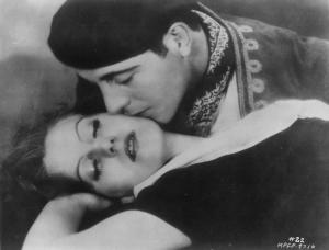Ricardo Cortez e Greta Garbo em 