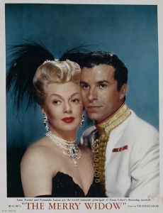 Lana Turner e Fernando Lamas em A Viúva Alegre