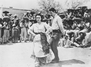 Margo e Anthony Quinn em Viva Zapata!