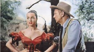 Sarita Montiel e Gary Cooper em Vera Cruz