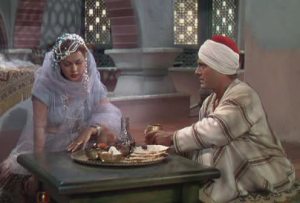 Maria Montez e Jon Hall em As Mil e uma Noites