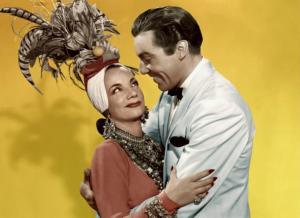 Carmen Miranda e Cesar Romero em Minha Secret aria Besileira