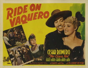 latinos III Cesar Romero poster Cisco