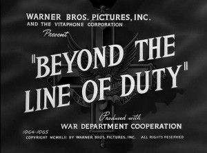 hollywood na guerra II Beyond the line of Duty logo