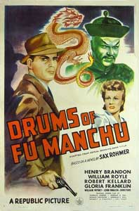 hollywood na guerra II Drums of fu manchu