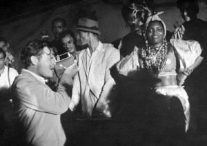 Welles filmando no Rio de Janeiro