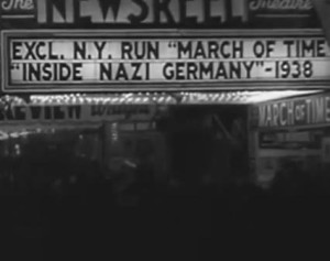 Marquise do cinema onde estava sendo exibido Inside azi Germany