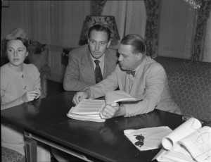 Martin Dies interrogando Fredric March e Florence Eldridge