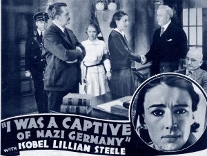 hollywood war I was a captive poster