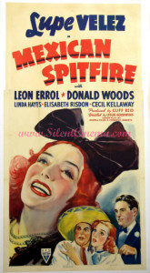 latinos IV Lupe Velez mexican spitifre poster best