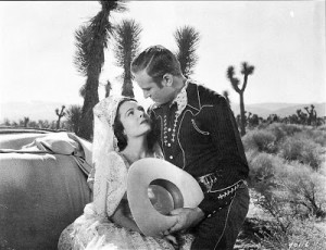 Lupita Tovar e Gene Autry em South of the Border