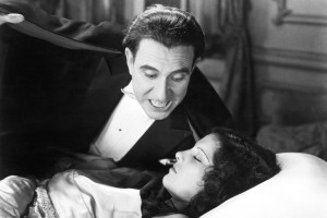 Carlos Villarias e Lupita Tovar na versão esp. de Dracula