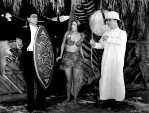 Raquel com Wheeler e Olsey em 