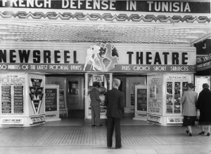 hollywood na guerra IV Newsreel theatre