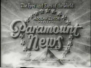 hollywood na guerra IV Paramount News