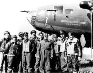 Tripulação da  Fortaleza Voadora  b-17 (Memphis Belle)