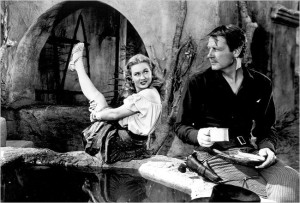 Virginia Mayo e Joel McCrea em Golpe de Misericórdia