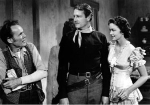 Joel McCrea e Joan Leslie em Golpe de Misericórdia