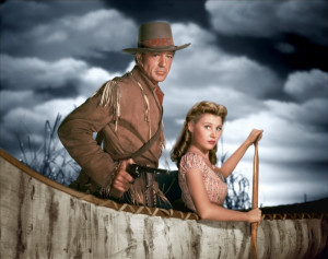 Gary Cooper e Mary Aldon em Tambores Distantes