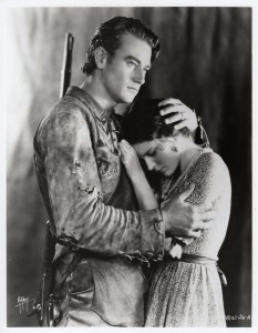 John Wayne e Marguerite Churchill em A Grande Jornada