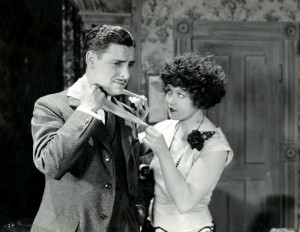Ronald Colman e Marie Prevost em  A Erterna Questão