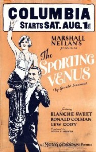 colman sporting venus poster