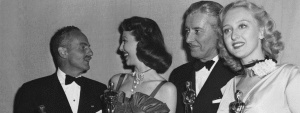 Ronald Colman e Loretta Young agraciados com  o Oscar