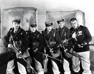 Cena de Beau Geste / 1925