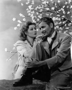 Greer Garson e Ronald Colman em Na Noite do Passado