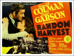 ronald colman random harvest poster