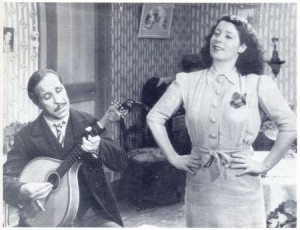 Antonio Silva e Herminia Silva em O Costa do castelo