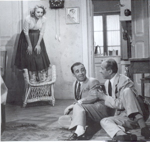 Cena de Os Três de Vida Airada